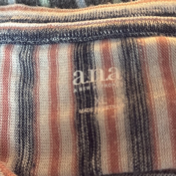 a.n.a a new approach women’s striped top size xlarge . - Picture 6 of 9